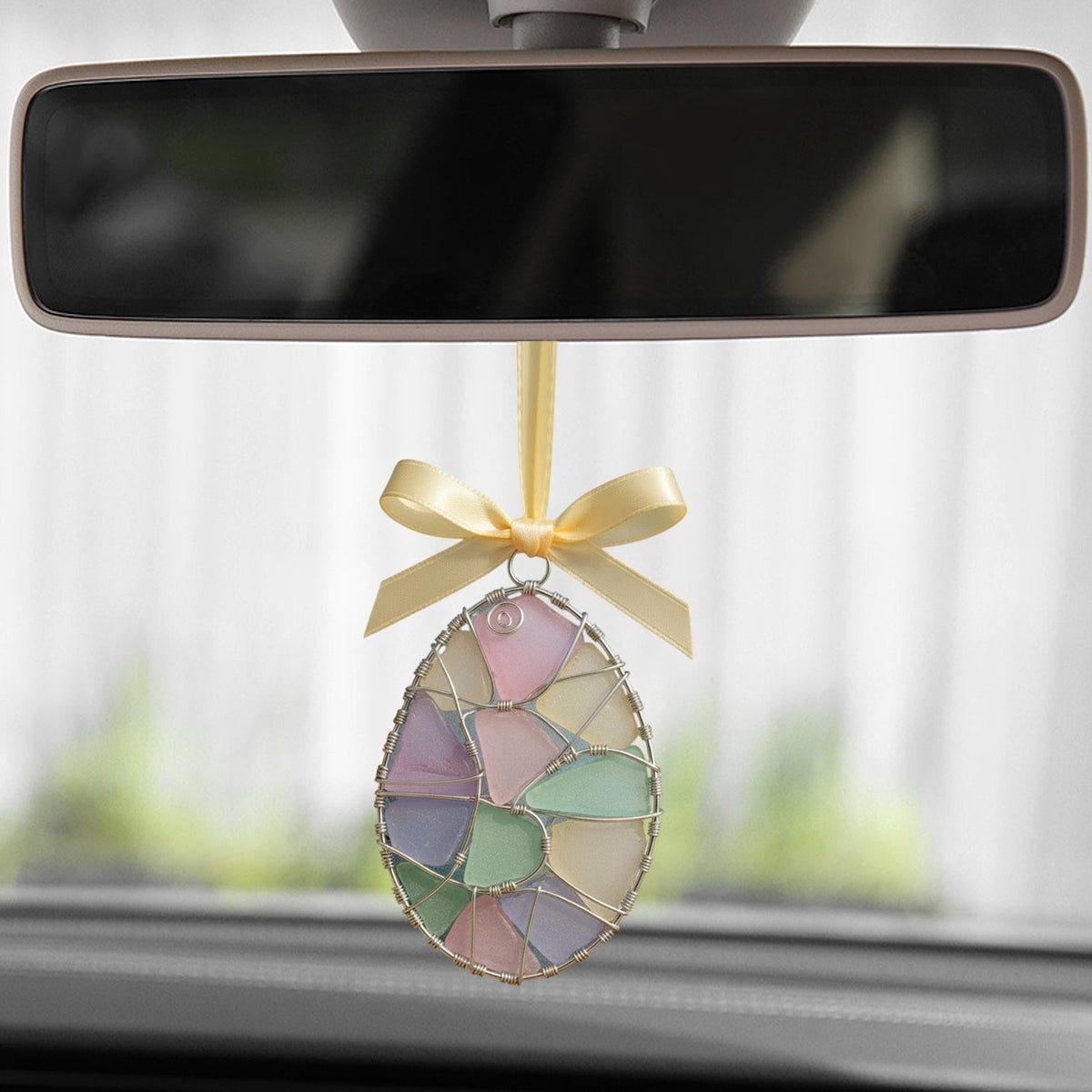 XGFHYJEH Easter Lighted Window Decorations, Easter Egg Lights, Easter Lights, Egg String Lights, Easter Decorations Indoors, Easter Hanging Decoration