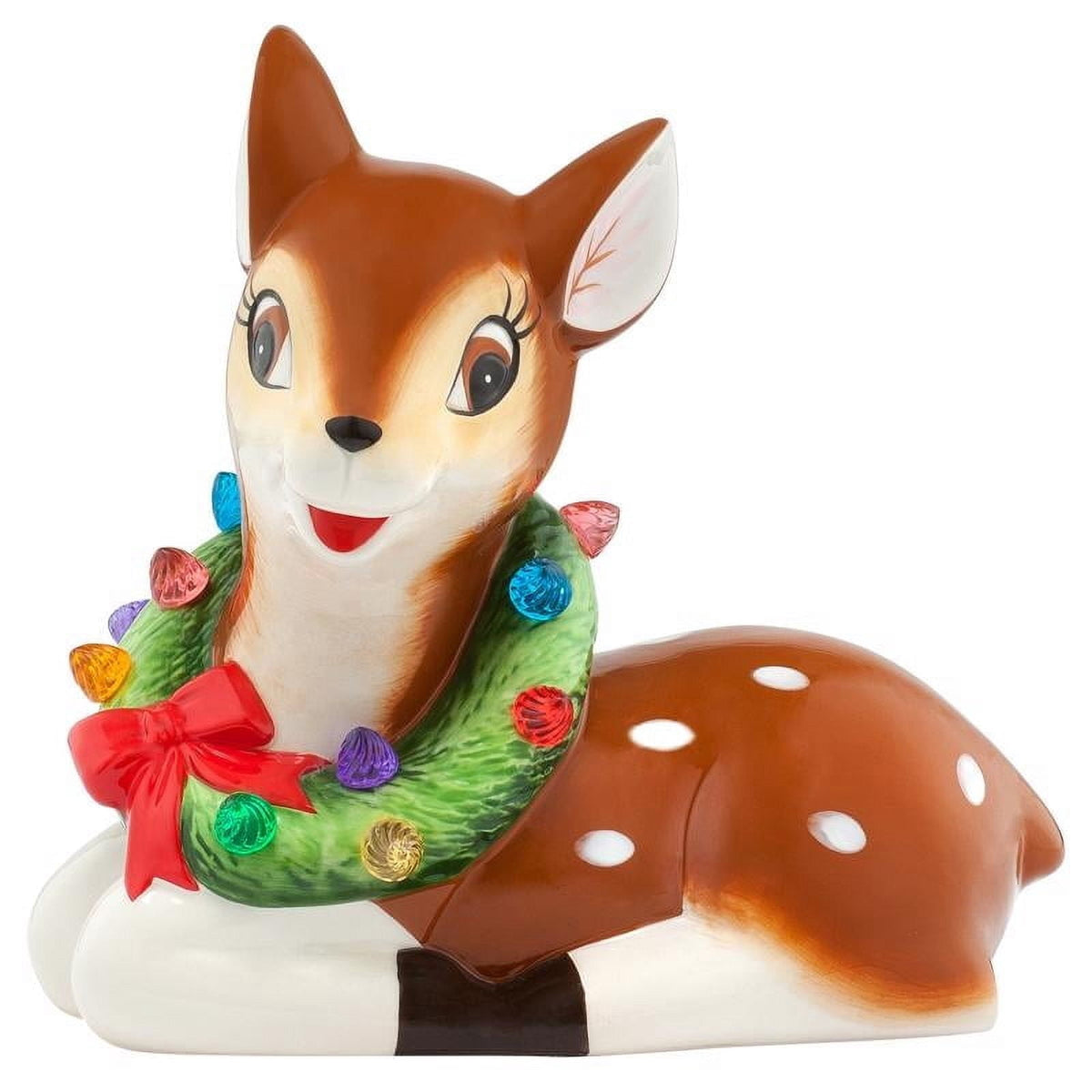 Mr. Christmas 9 in. Nostalgic Ceramic Figure - Reindeer