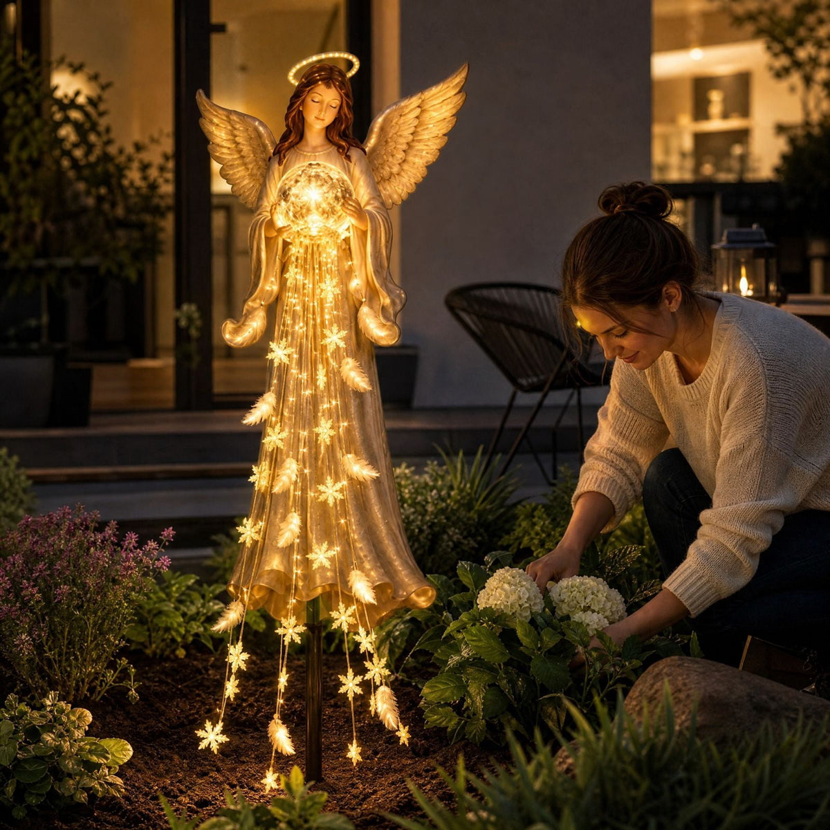 Clearance! Solar Dragon Garden Statue Light, Dragon Solar Light Outdoor Decor, Fantasy Dragon Lamp with LED Glow, Solar Powered Garden Statue for Yard Patio Lawn Pathway Halloween Garden Decor