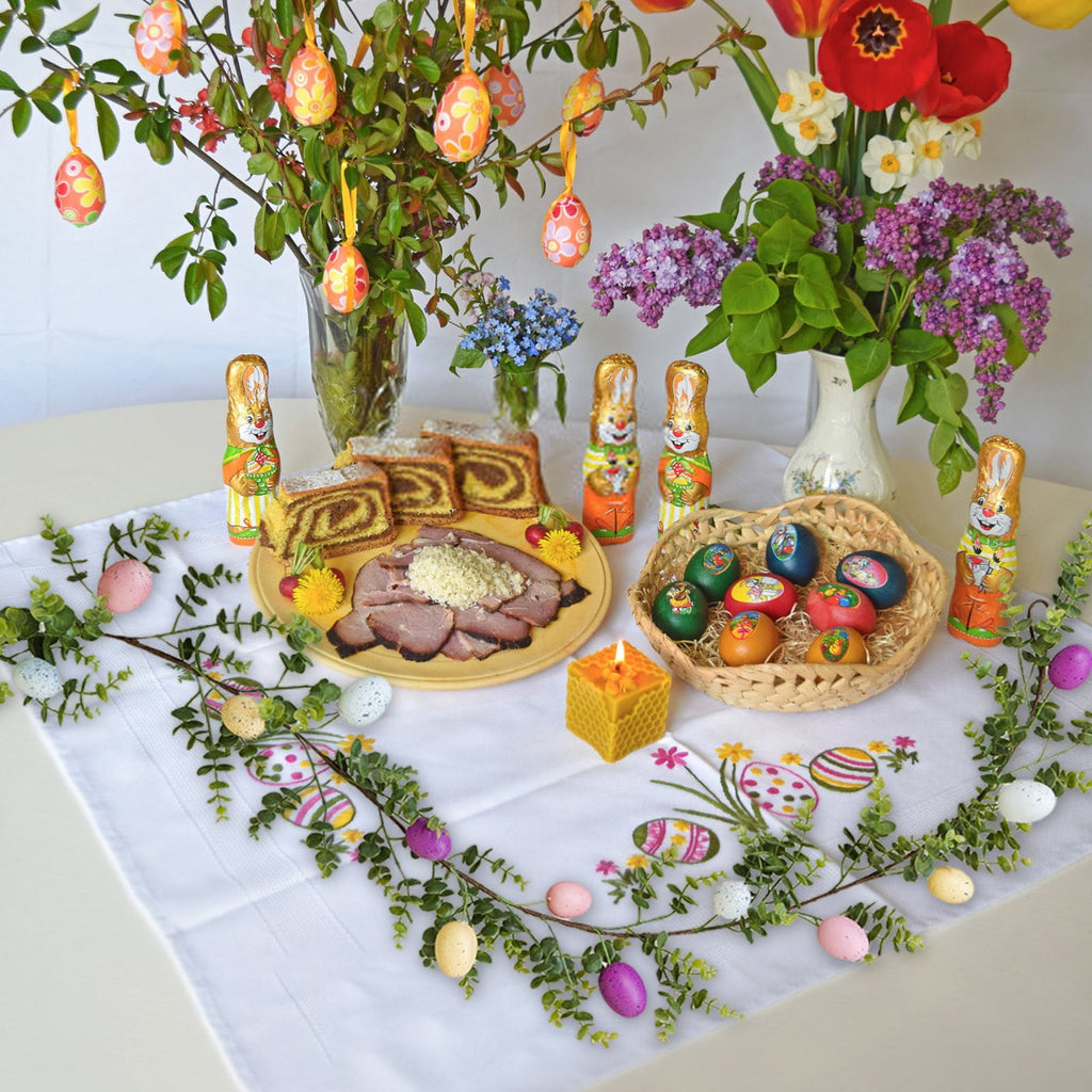 XGFHYJEH Easter Lighted Window Decorations, Easter Egg Lights, Easter Lights, Egg String Lights, Easter Decorations Indoors, Easter Hanging Decoration
