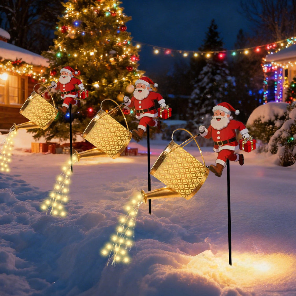 Stijggn Halloween Pumpkin Stake Solar Garden Lights, Waterproof Multi Branch Little Pumpkin Lantern Garden Stake Lights Outdoor Walkway Yard Garden Decoration