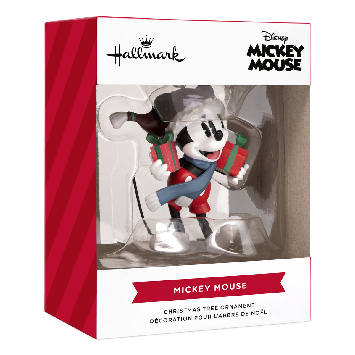 Hallmark Christmas Ornament (Disney Mickey Mouse With Presents), 1 Count