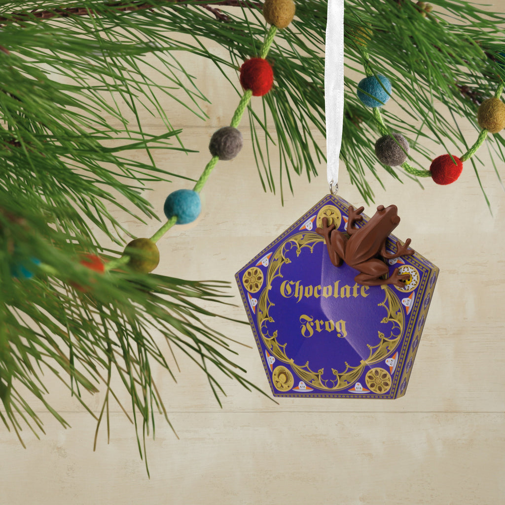 Hallmark Christmas Ornament (Harry Potter Chocolate Frog), 1 Count