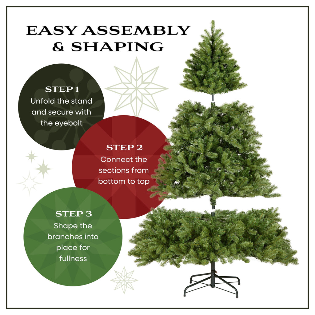 National Tree Company 14 ft. Dunhill Fir® Hinged Tree