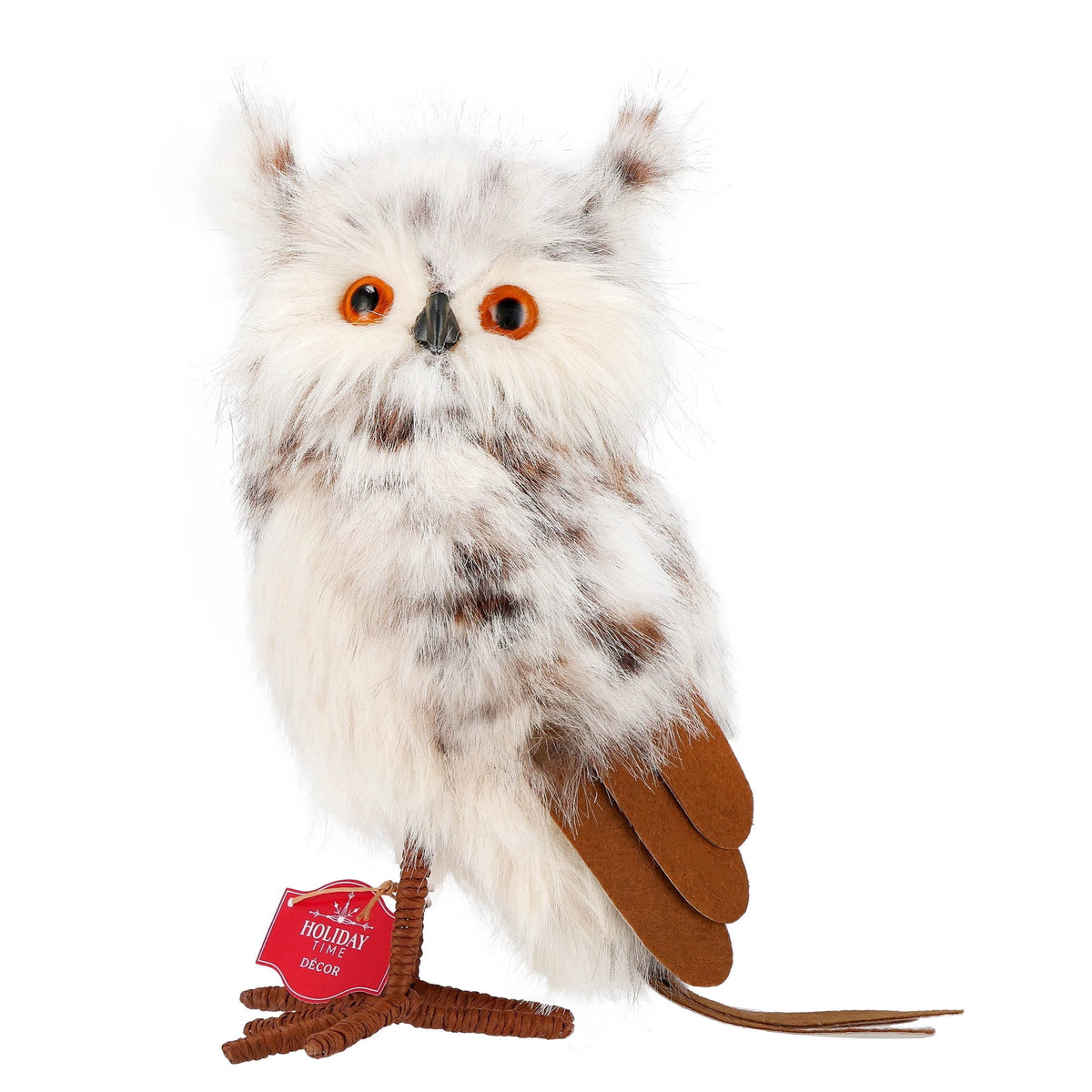 Spotted Owl Christmas Decoration, Multicolor, 11.5", by Holiday Time