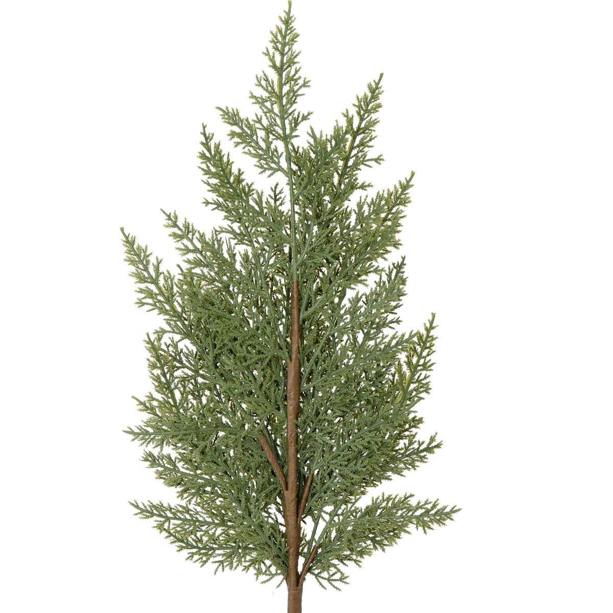My Texas House Green Cypress Branch Decorative Christmas Pick, 28"