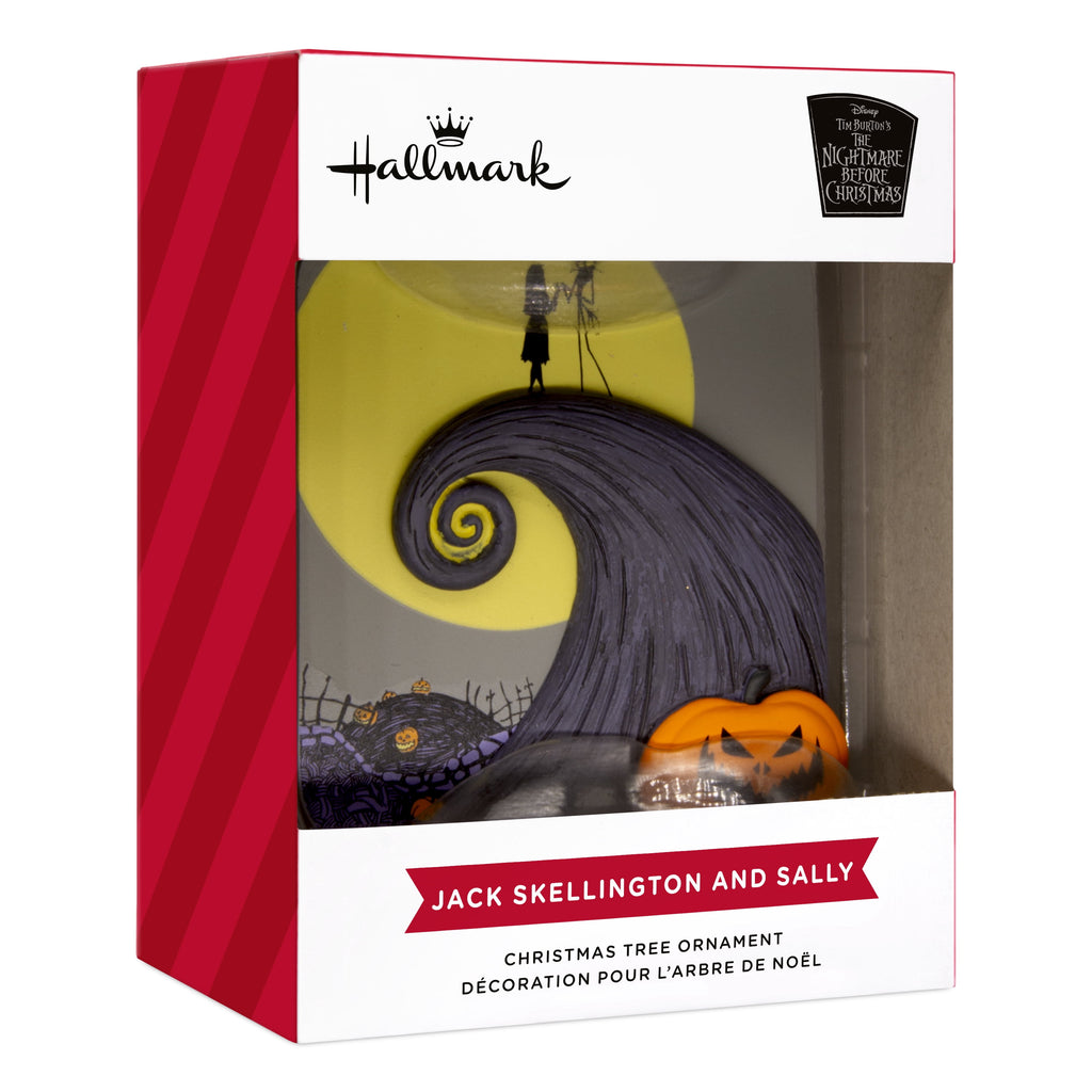 Hallmark Ornament (The Nightmare Before Christmas Jack and Sally), 1 Count