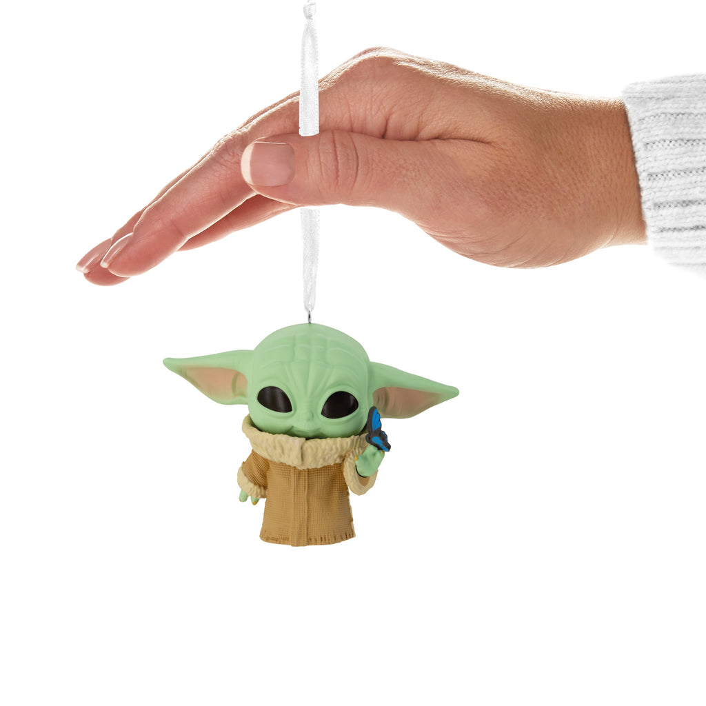 Hallmark The Mandalorian Grogu Butterfly Funko POP Ornament, 1 Count