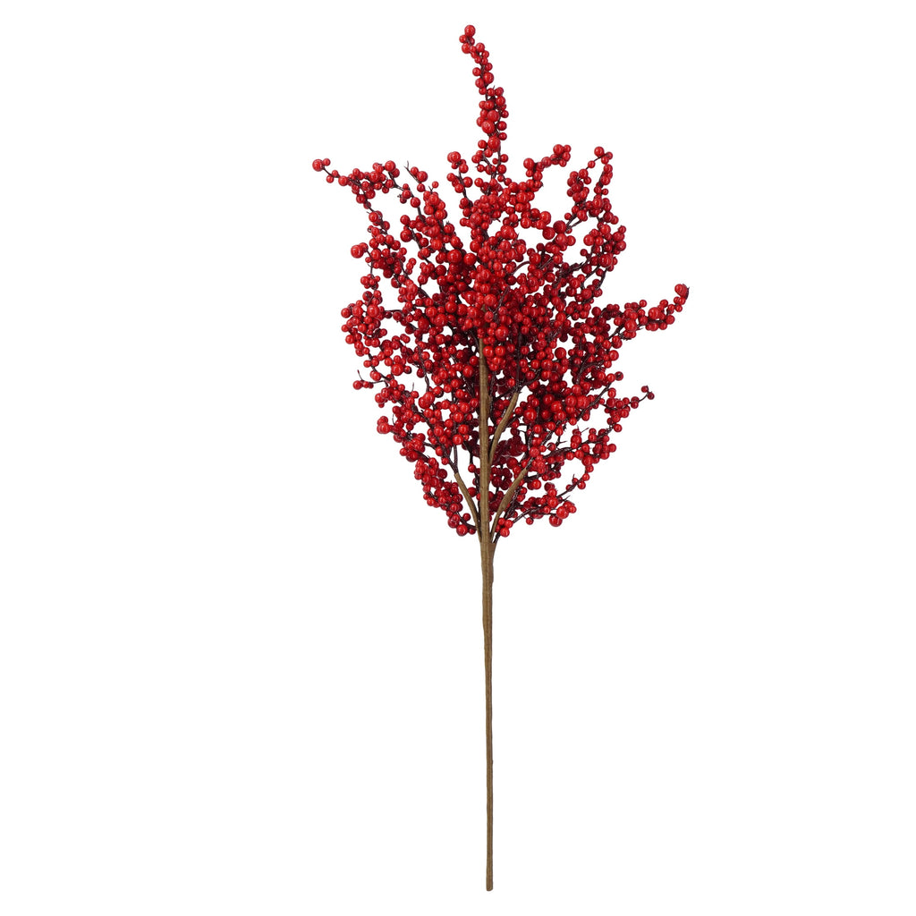 My Texas House Christmas Pick, 3 pack, 24 Inch, Berries, by My Texas House
