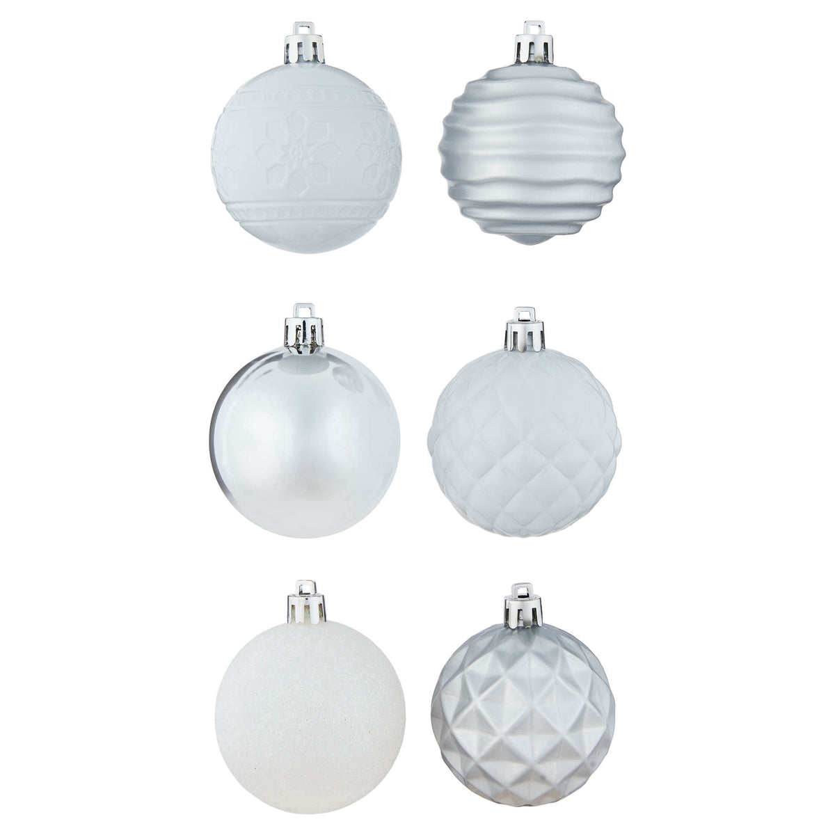 24-Count Red/Green/Gold Ball Shatterproof Christmas Ornaments, 2.8", by Holiday Time