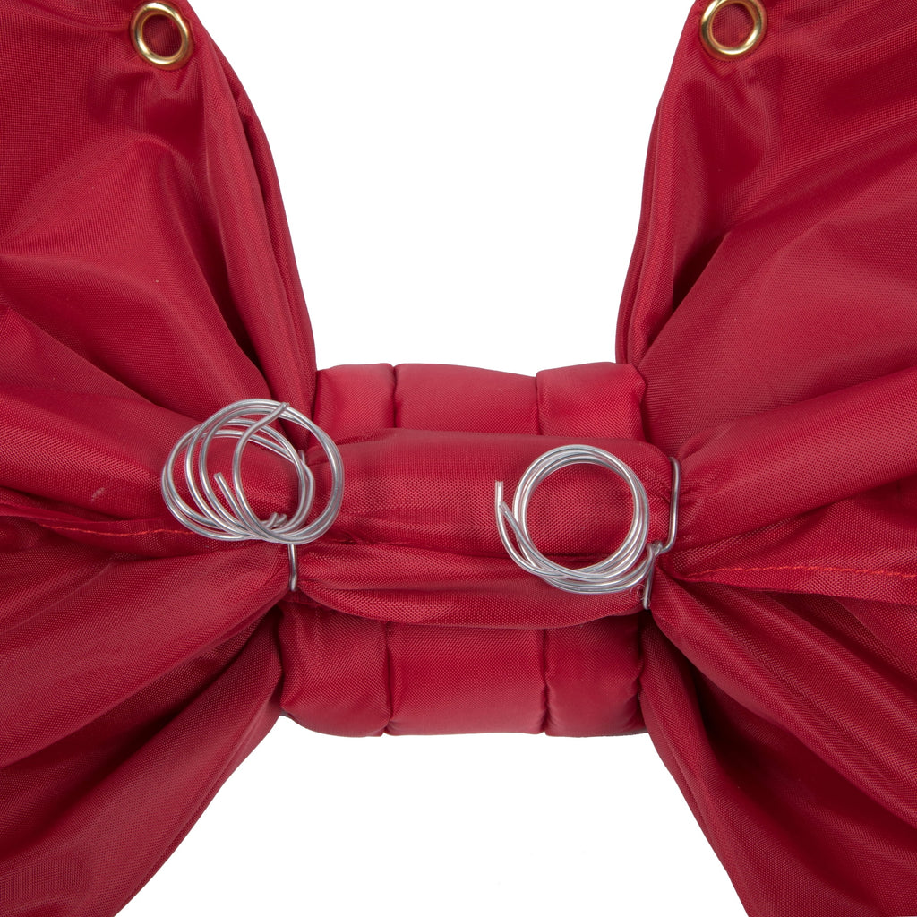 Vickerman 60" Red-Gold Nylon Outdoor Christmas Bow