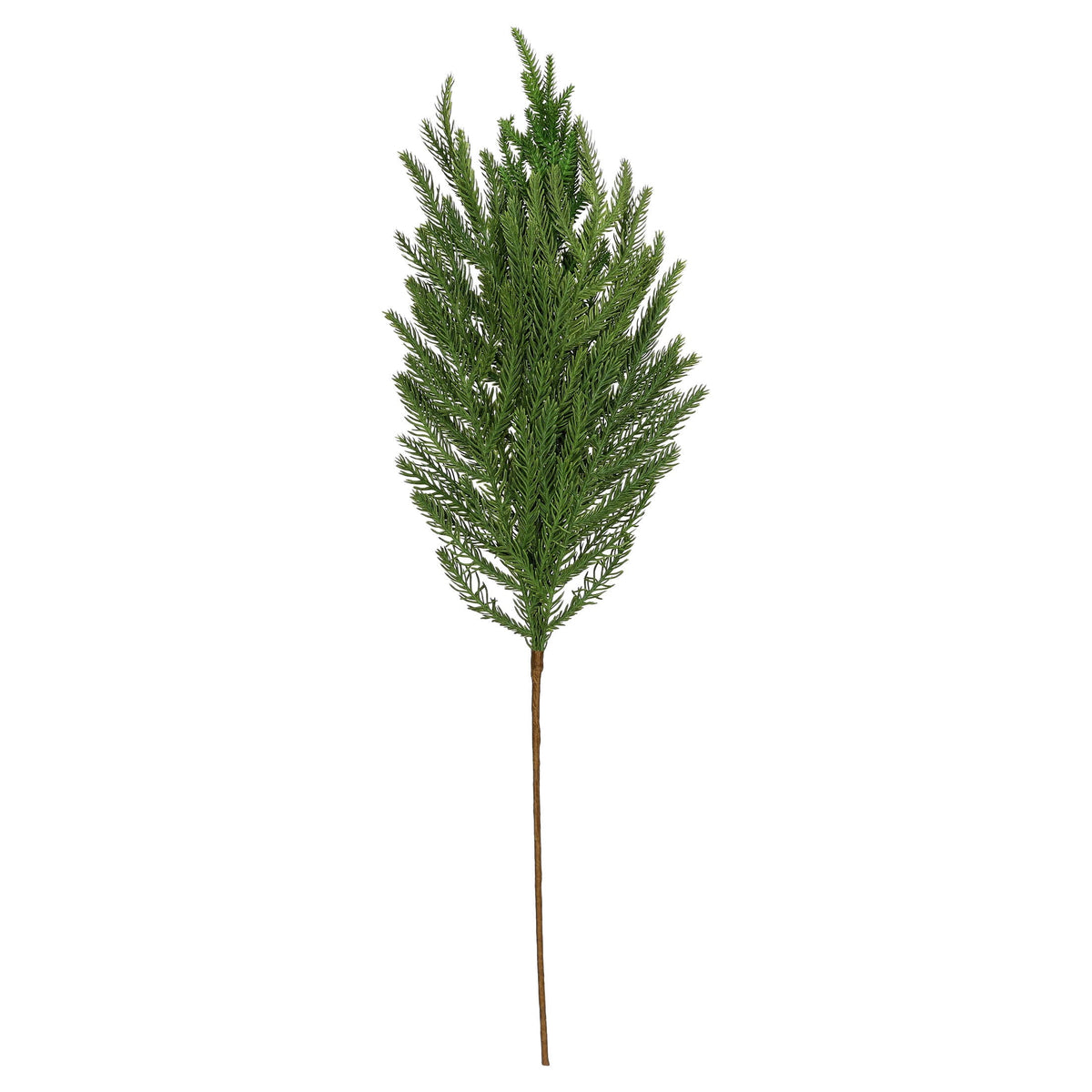 My Texas House Green Norfolk Branch Decorative Christmas Pick, 27"