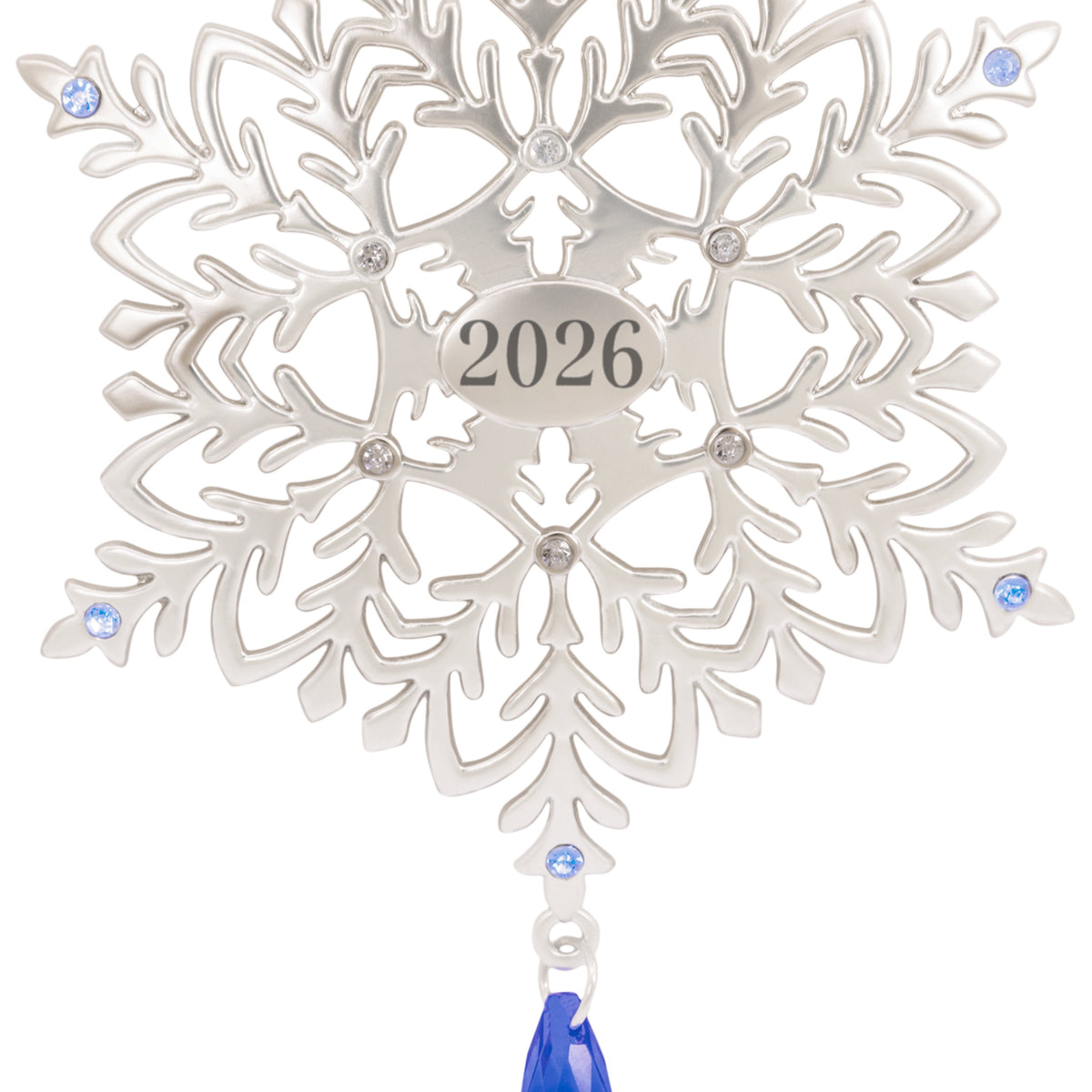 Hallmark Christmas Ornament (Snowflake 2026, Metal), 1 Count