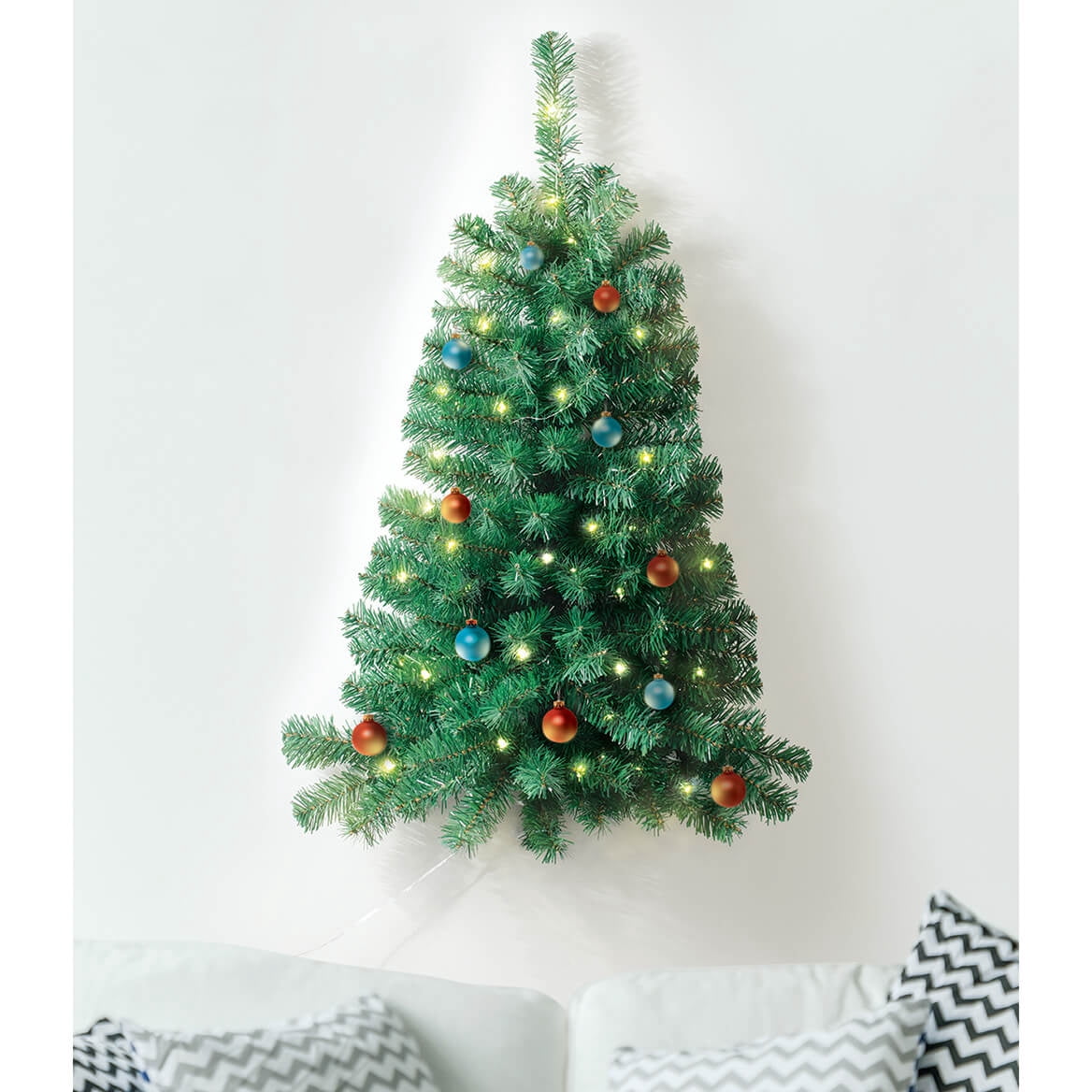 3' Lighted Wall Christmas Tree