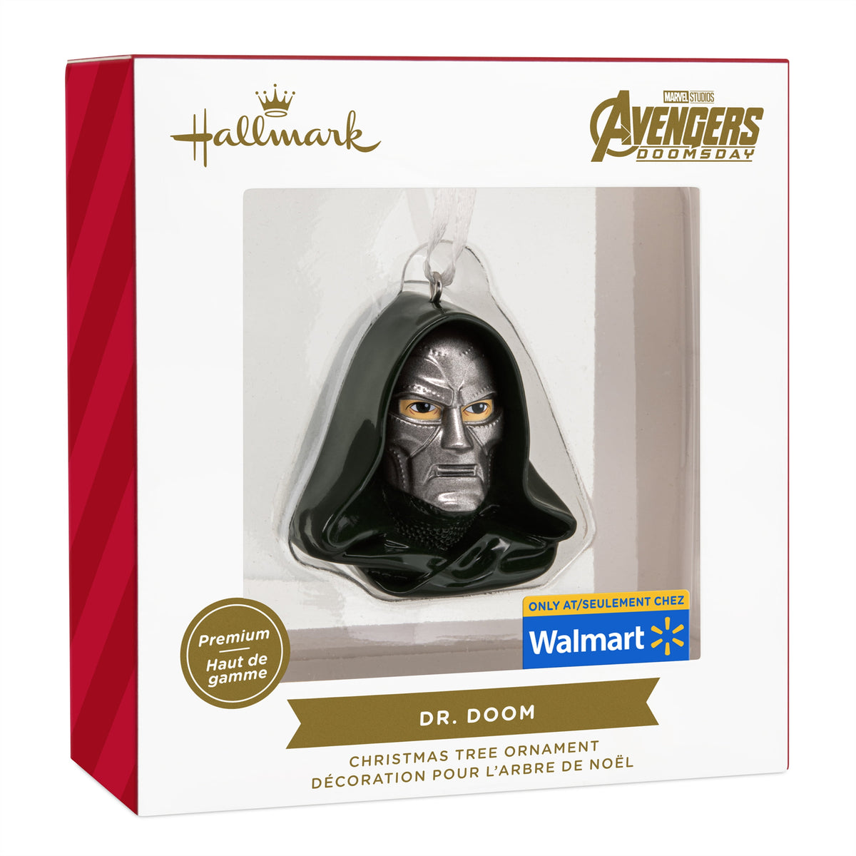 Hallmark Ornament Avengers: Doomsday Doctor Doom, Metal) 1 Count, 1 Count