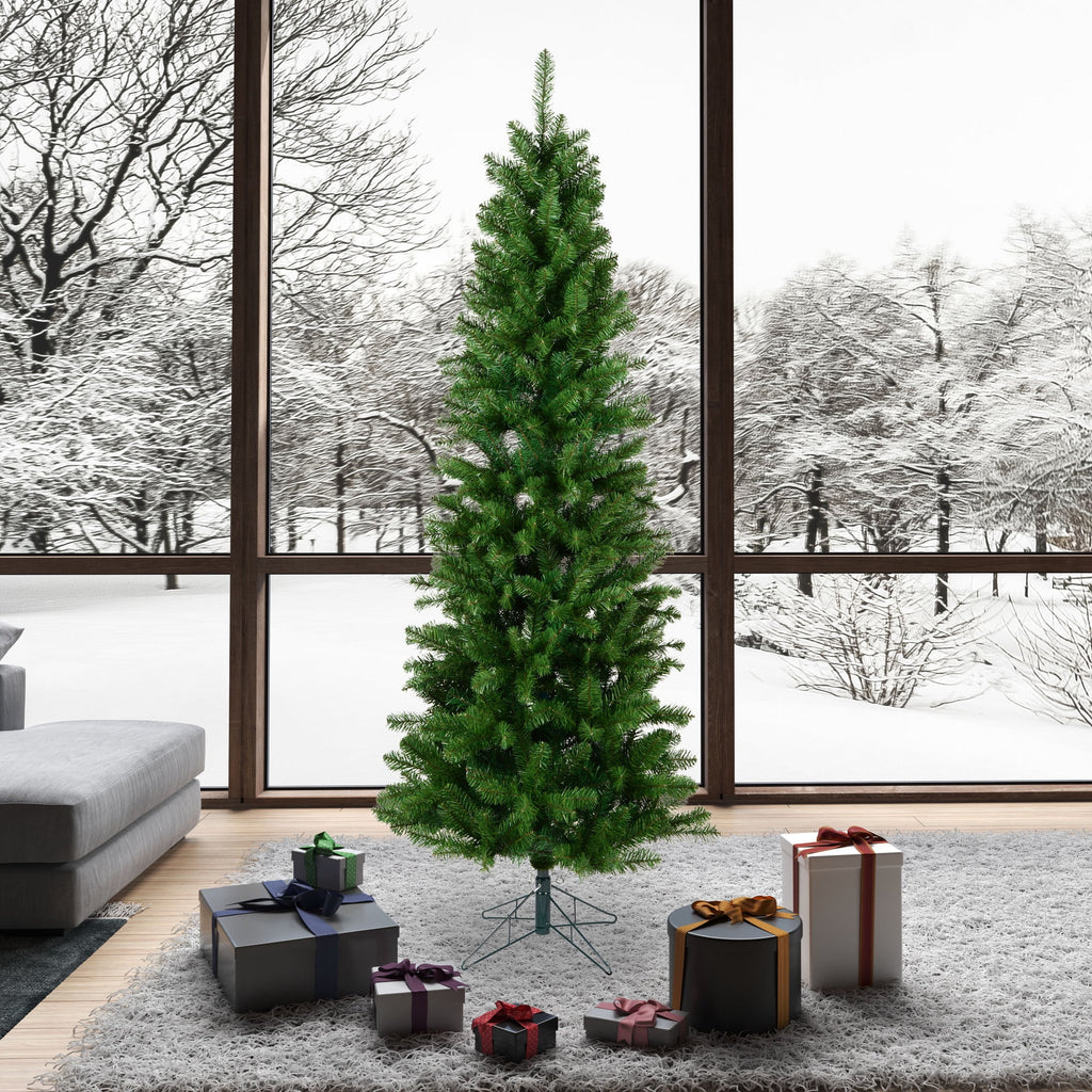 Vickerman 8.5' Salem Pencil Pine Artificial Christmas Tree, Unlit