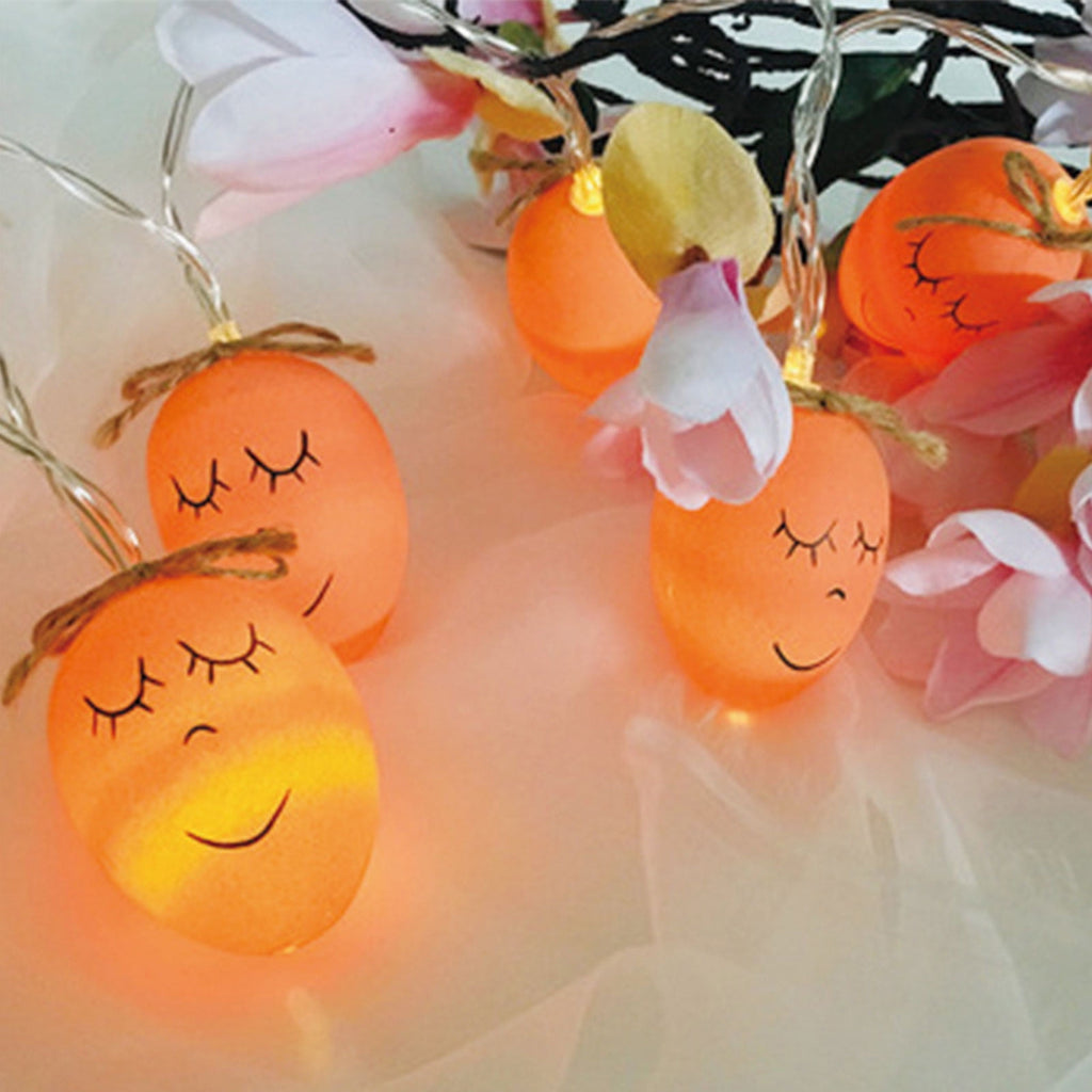 XGFHYJEH 1.65M 10LED Easter Lights for Easter Decorations, Battery Operated Easter String Lights for Easter Garland Spring Wreath Decor, Mini Lighted for Home Party Mantle Tree Decor