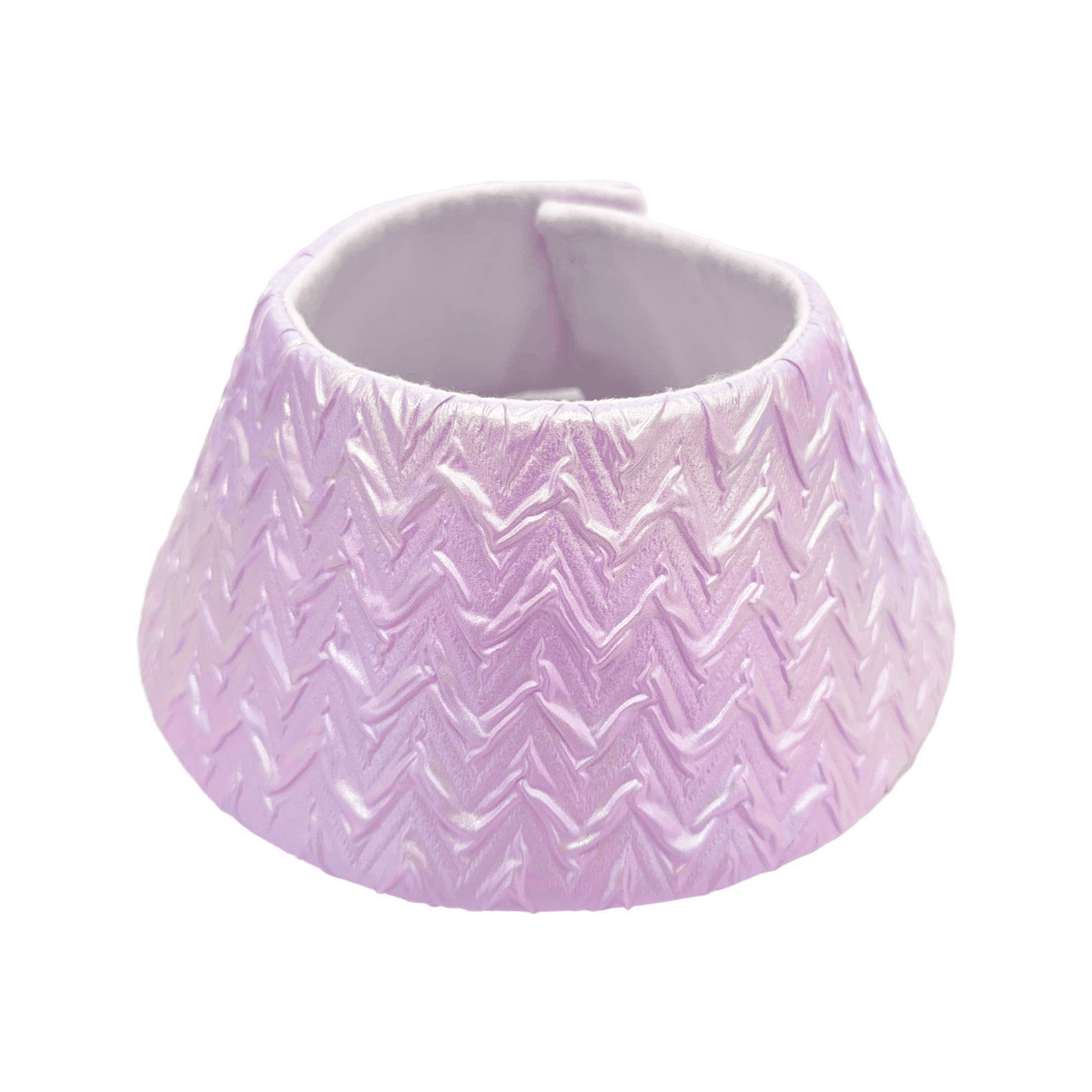 Pinch Pleating Mini Christmas Tree Stand Band, Iridescent, 9", by Holiday Time