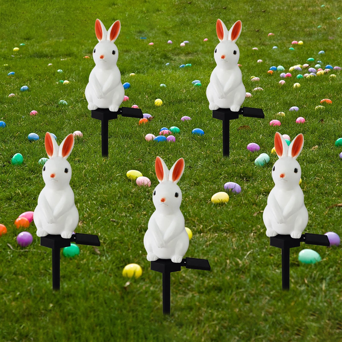 XGFHYJEH Easter Lighted Window Decorations, Easter Egg Lights, Easter Lights, Egg String Lights, Easter Decorations Indoors, Easter Hanging Decoration