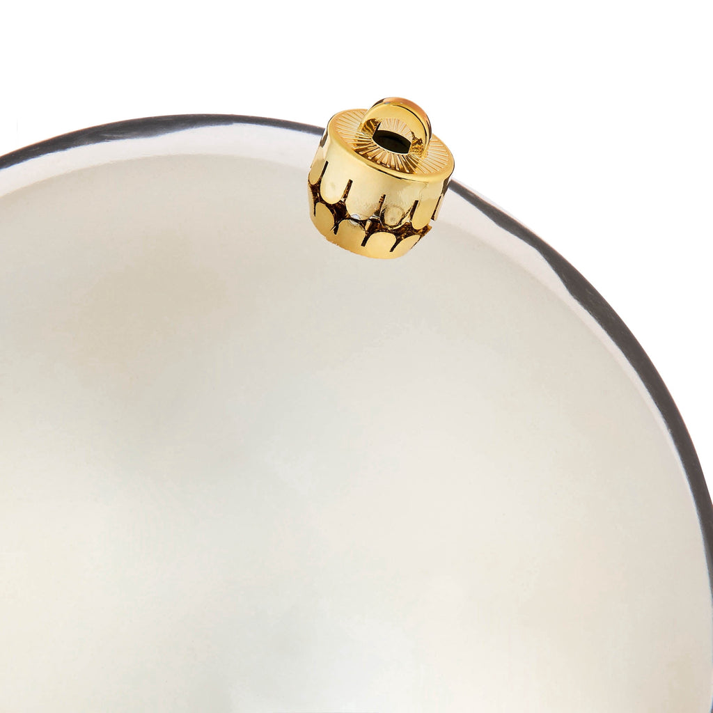 2-Count Bronze Jumbo Ball Shatterproof Christmas Ornaments, 8.5", by Holiday Time