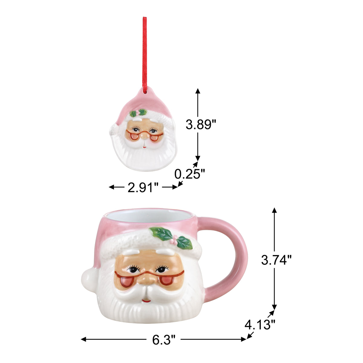 Mr. Christmas Nostalgic 16oz Ceramic Snowman Coffee Mug