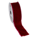 My Texas House Red Velvet Christmas Ribbon, 1.5" x 12'