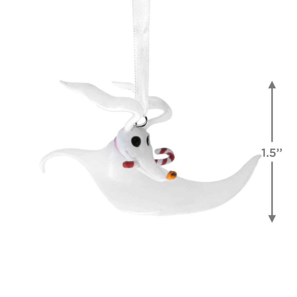 Hallmark Ornament (Nightmare Before Christmas Zero Wth Candy Cane), 1 Count