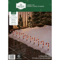 Indoor/Outdoor LED Light-Up Christmas Candy Cane Lawn Stakes, Red and White, 10 Count, by Holiday Time