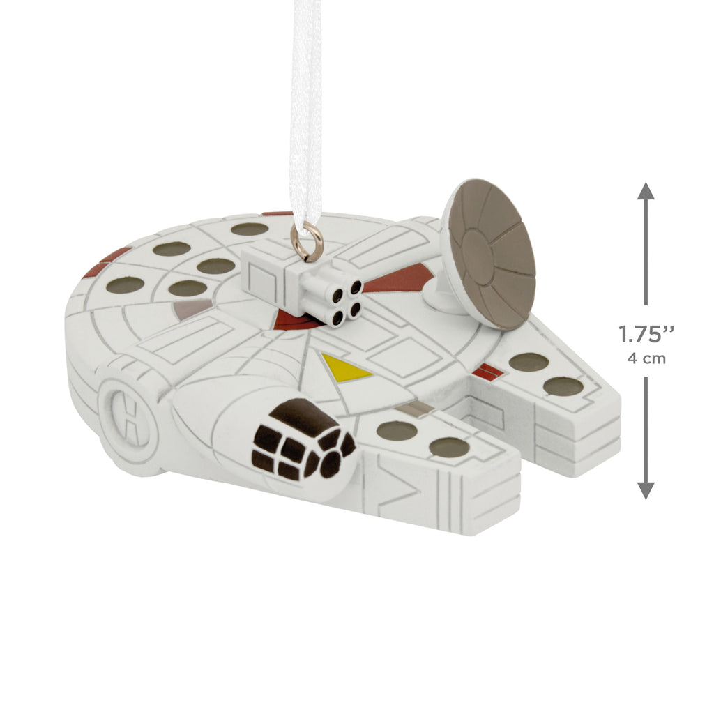 Hallmark Christmas Ornament (Star Wars Millennium Falcon), 1 Count