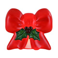 Mr. Christmas 11" Red LED Blow Mold Bow Decoration
