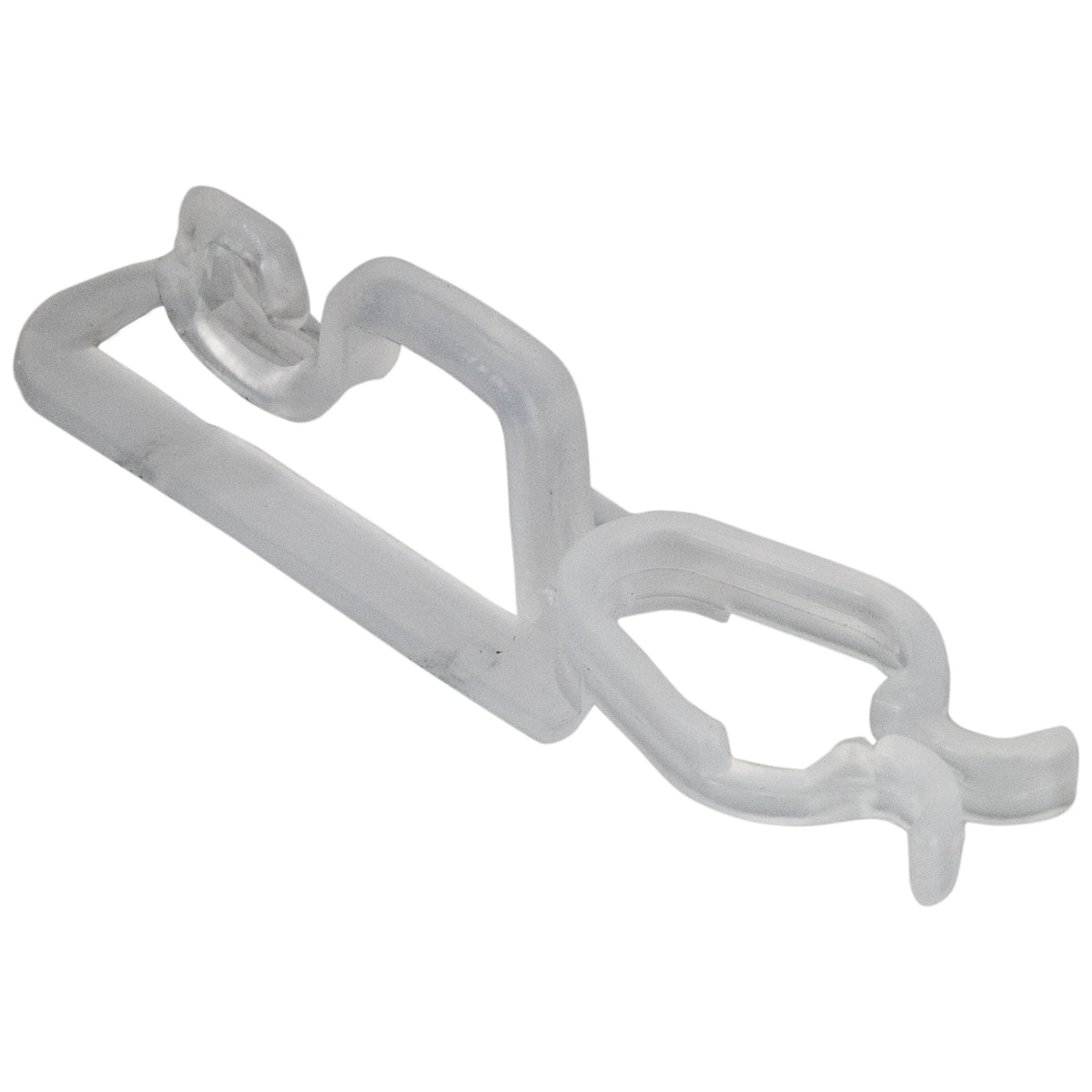 Northlight Commercial Grade Gutter and Shingle LED Christmas Light Clips - Clear - 100ct