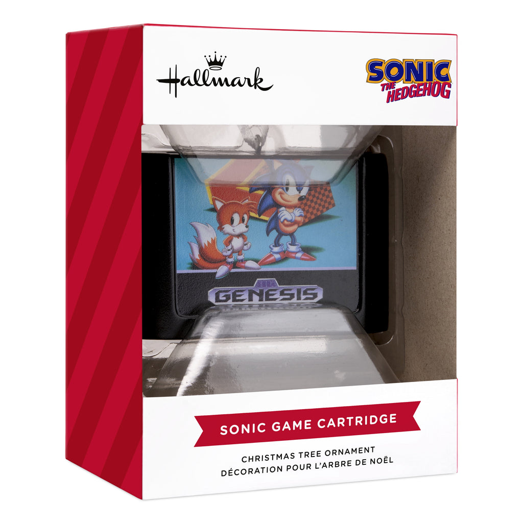 Hallmark Christmas Ornament (Sonic The Hedgehog 2 Game Cartridge), 1 Count
