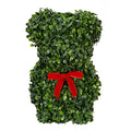 Topiary Bear Christmas Decoration, Green and Red, 13", by Holiday Time
