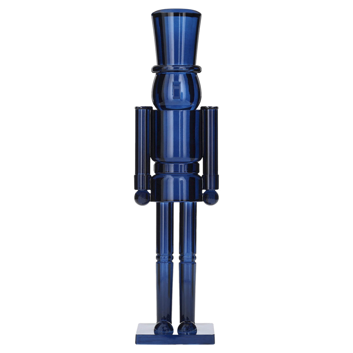 Acrylic Nutcracker Christmas Decoration, Navy Blue, 15", by Holiday Time