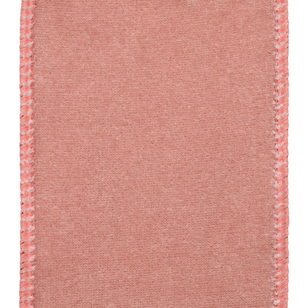 Pink Velvet Christmas Ribbon, 2.5" x 10', by Holiday Time