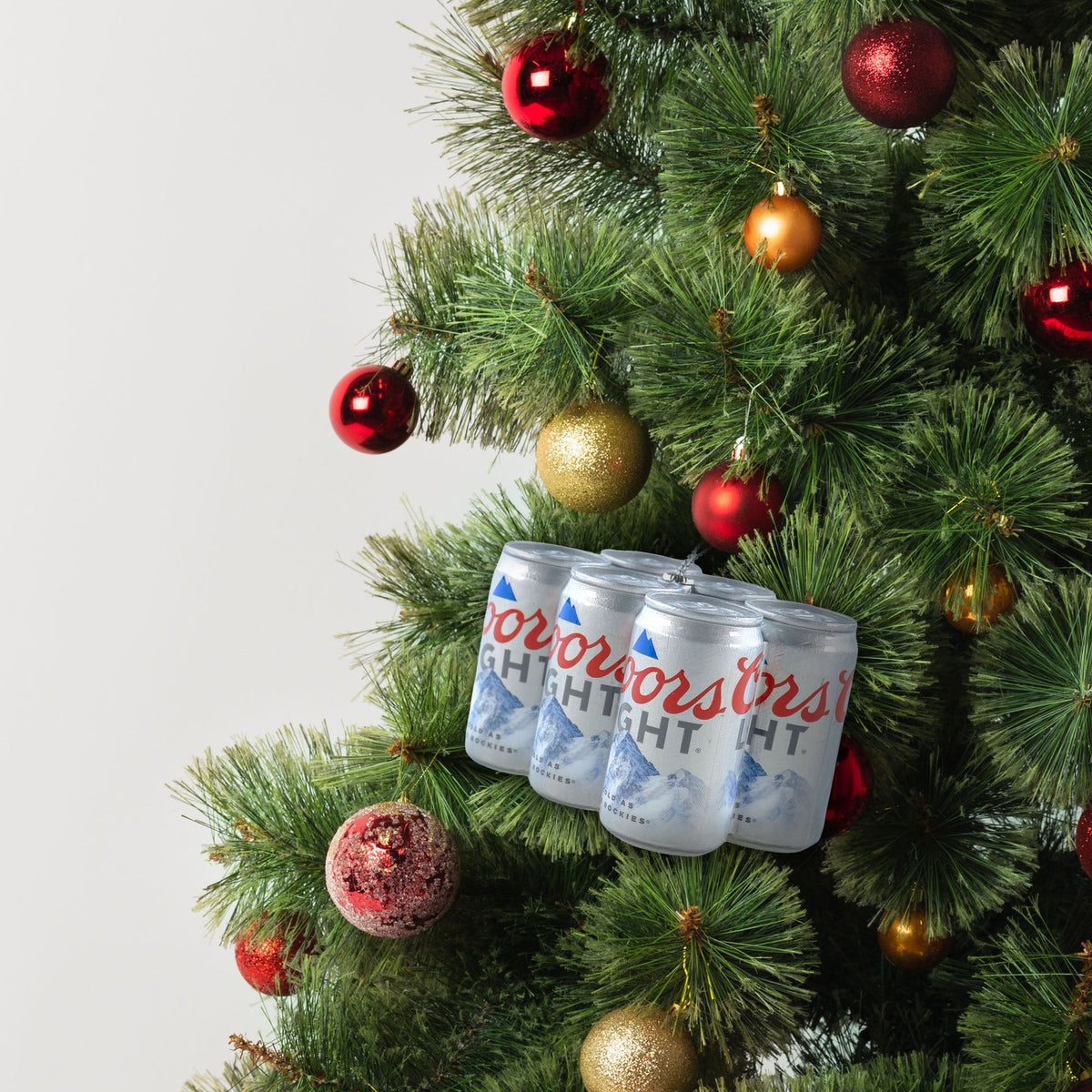 Coors Light Six-Pack Can Christmas Tree Ornament - Limited Edition