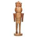 Wood Nutcracker Christmas Decoration, Brown, 16", by Holiday Time