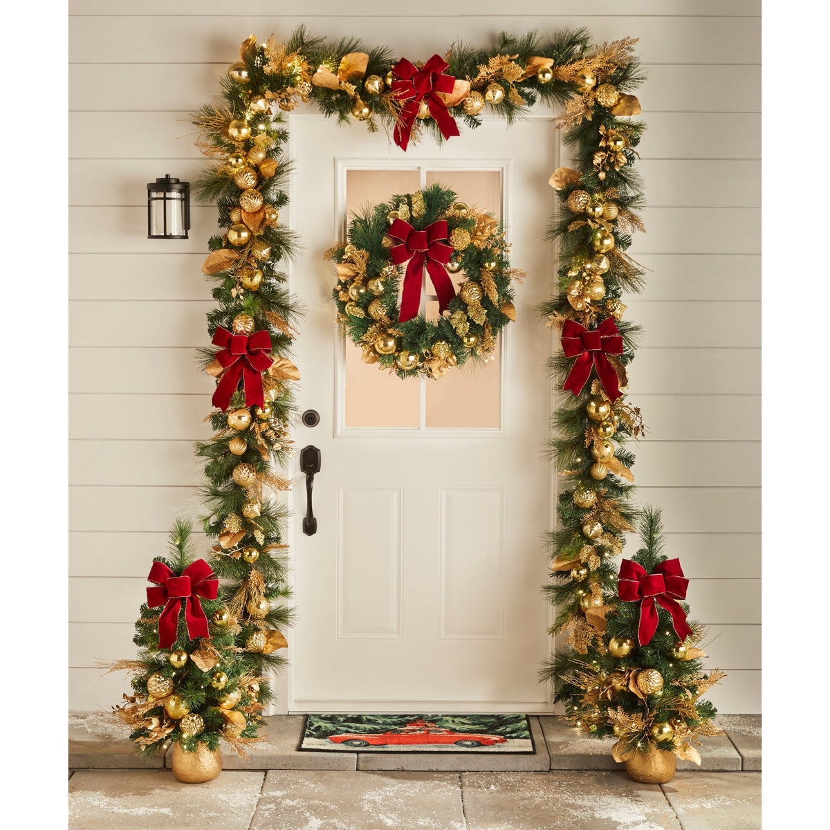 BrylaneHome 36"H Regal Pre-Lit Urn Tree