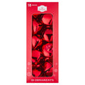 18-Count Red Metal Jingle Bell Christmas Ornaments, 1", by Holiday Time