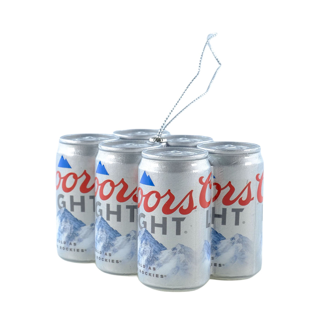 Coors Light Six-Pack Can Christmas Tree Ornament - Limited Edition