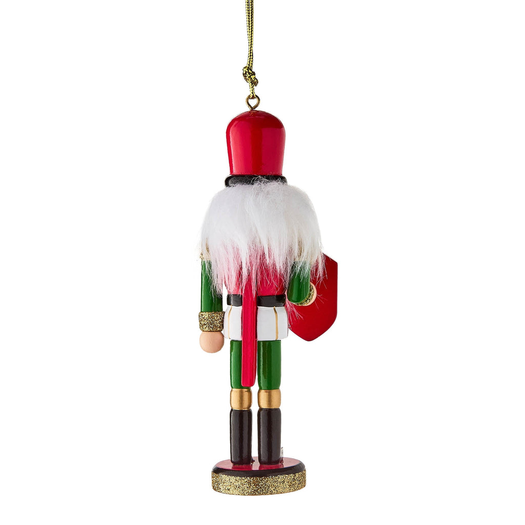 Multicolor Nutcracker with Shield Christmas Ornament, 5.8", by Holiday Time