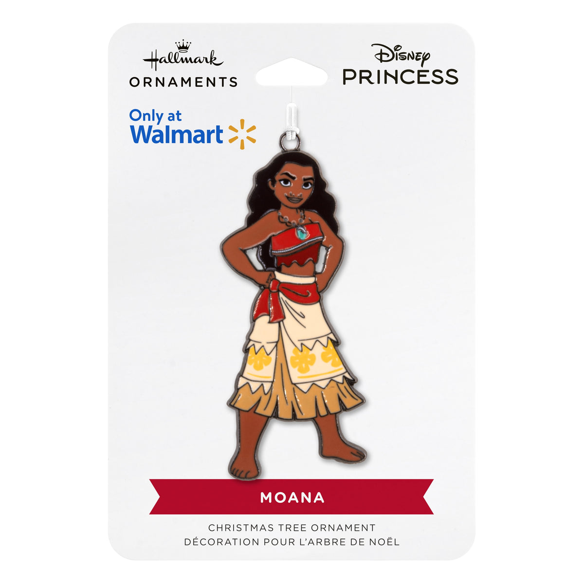 Hallmark Christmas Ornament (Disney Moana, Metal), 1 Count, 1 Count