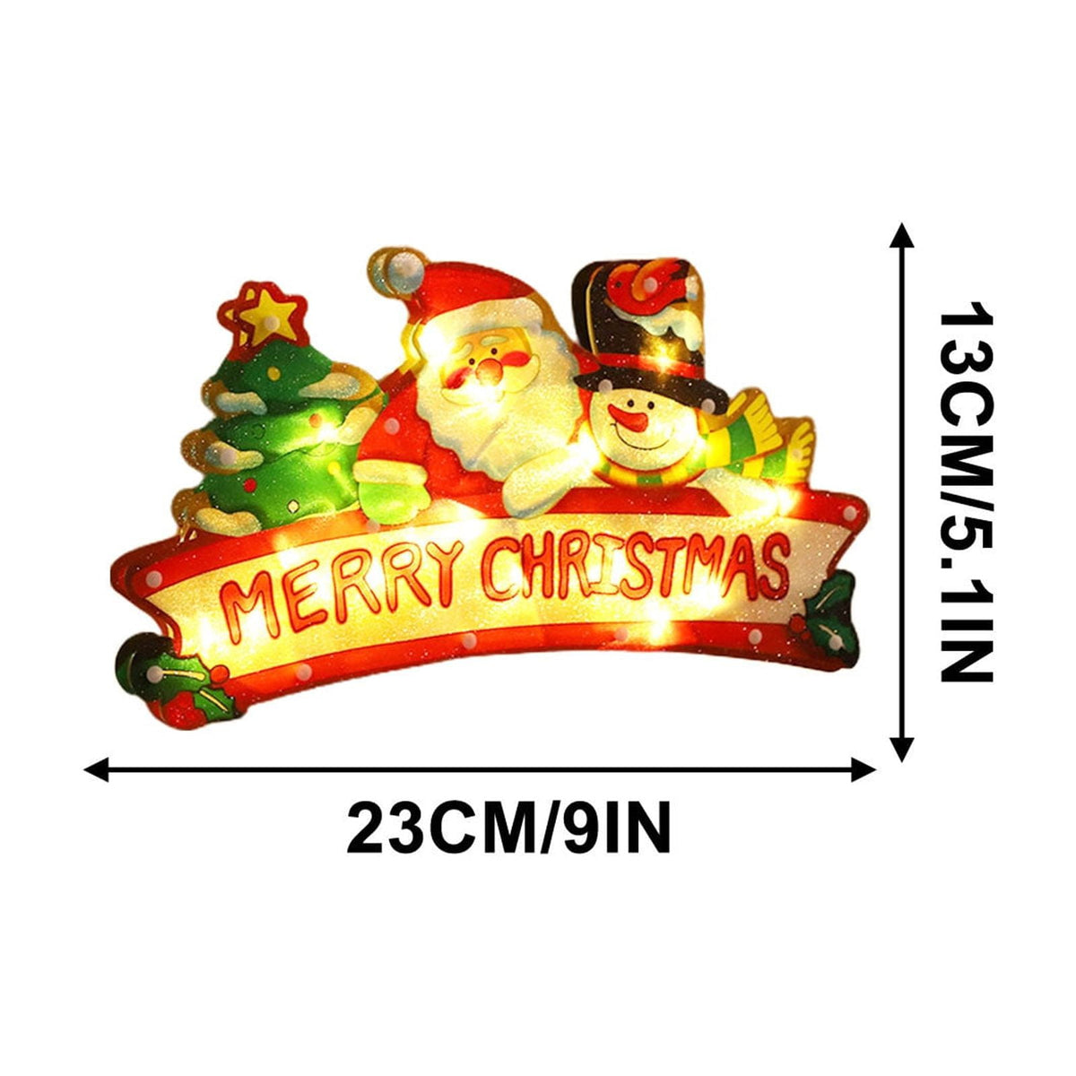 RXIRUCGD Christmas Window Hanging Lights Decorations, Christmas Window Lights with Suction Cup, Battery Operated Hanging Christmas Window Lights Indoor for Xmas Tree Fireplace Door Window Decor