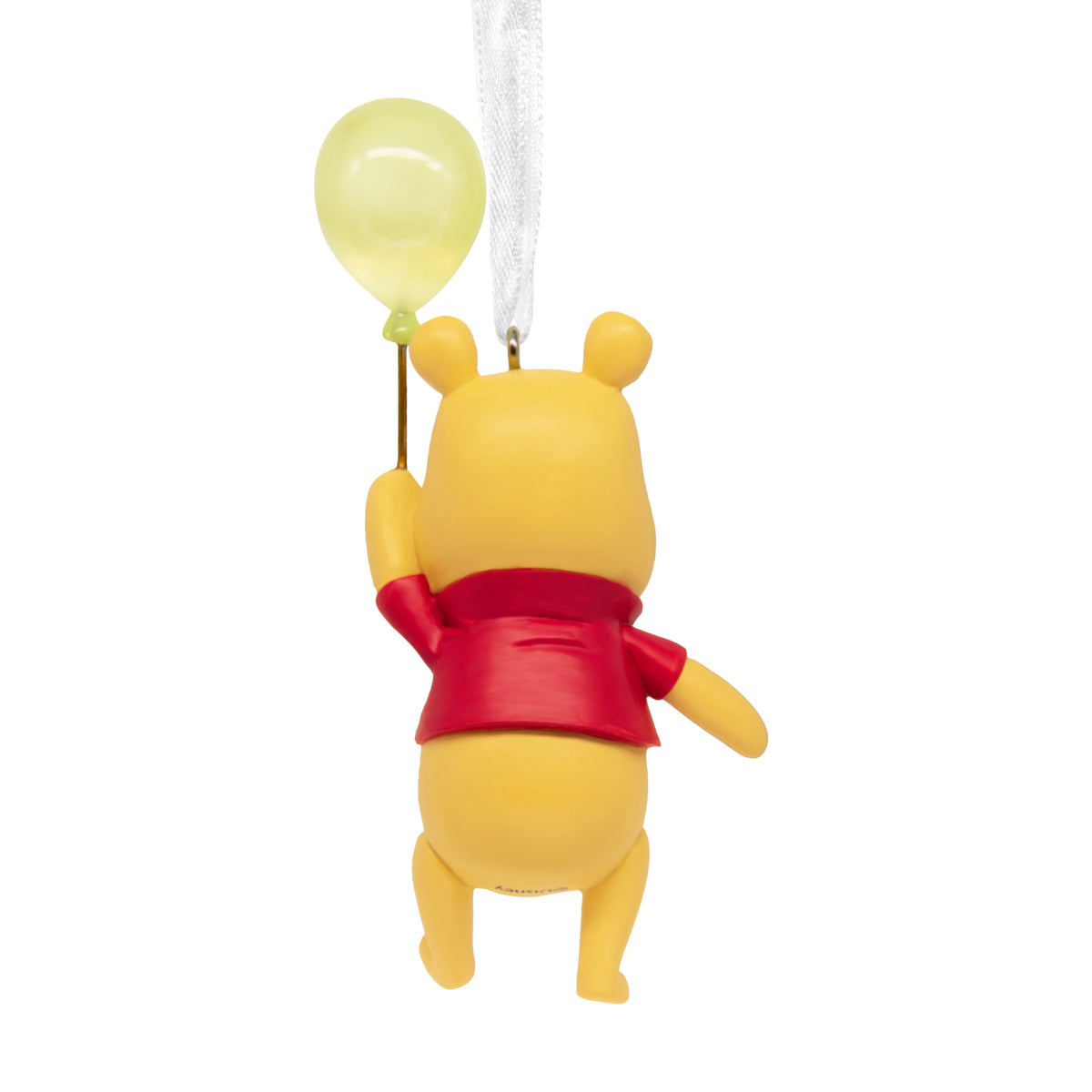 Hallmark Christmas Ornament (Disney Winnie the Pooh With Balloon), 1 Count