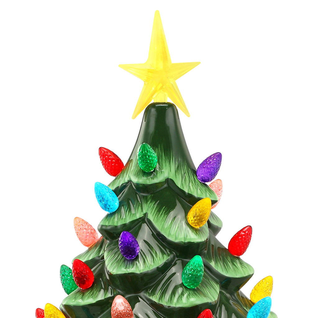 Mr. Christmas 24 in. Nostalgic Ceramic Tree - Green