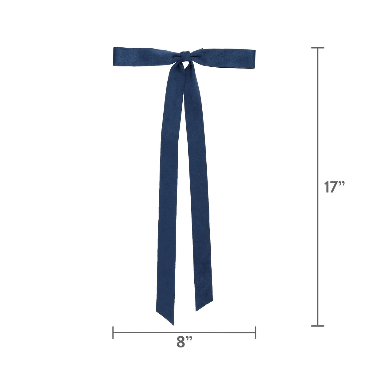 My Texas House Blue Decorative Christmas Bows, 17", 3 Count