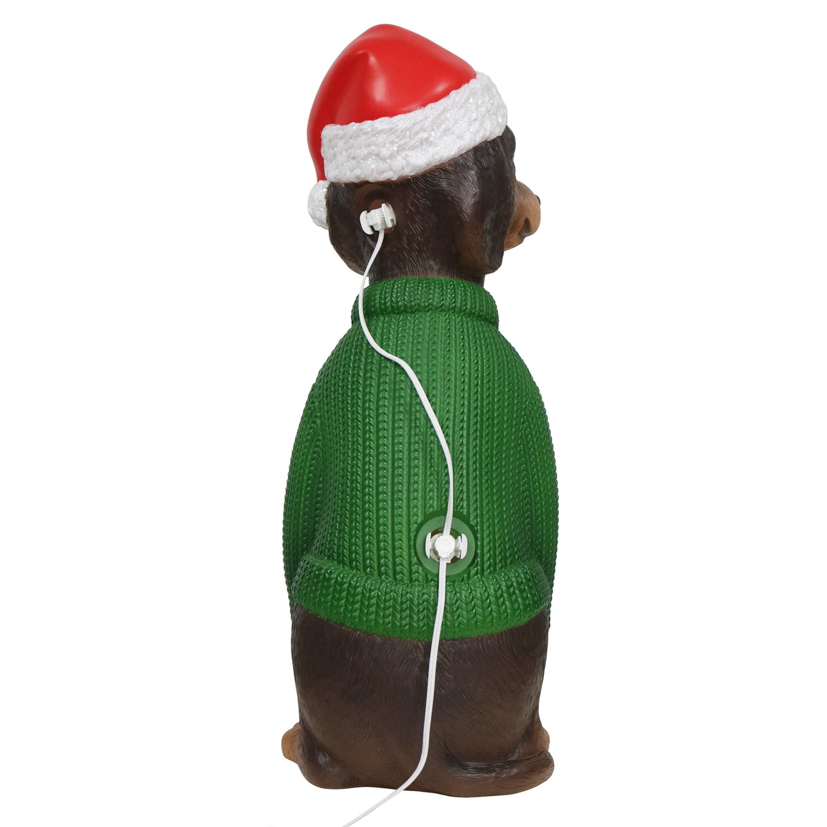 Lighted Blow Mold Dachshund Indoor/Outdoor Christmas Decoration, Multicolor, 24", by Holiday Time