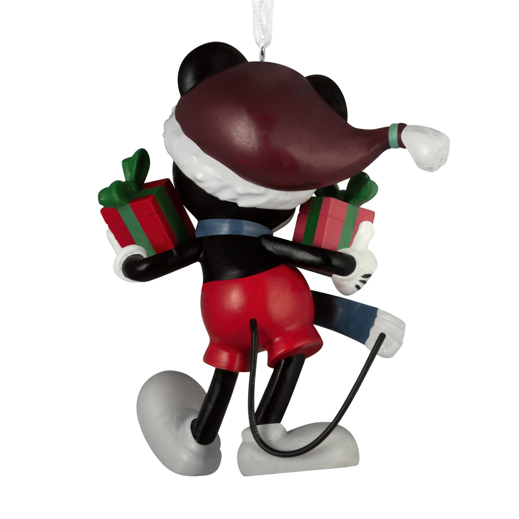 Hallmark Christmas Ornament (Disney Mickey Mouse With Presents), 1 Count