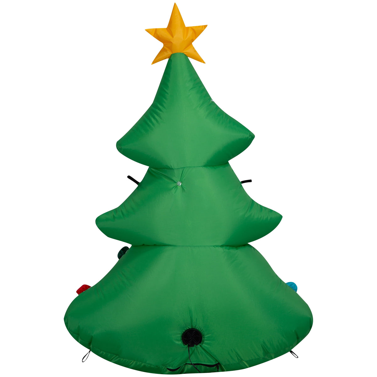 Multicolor Christmas Tree Airblown Yard Inflatable, 4', by Holiday Time
