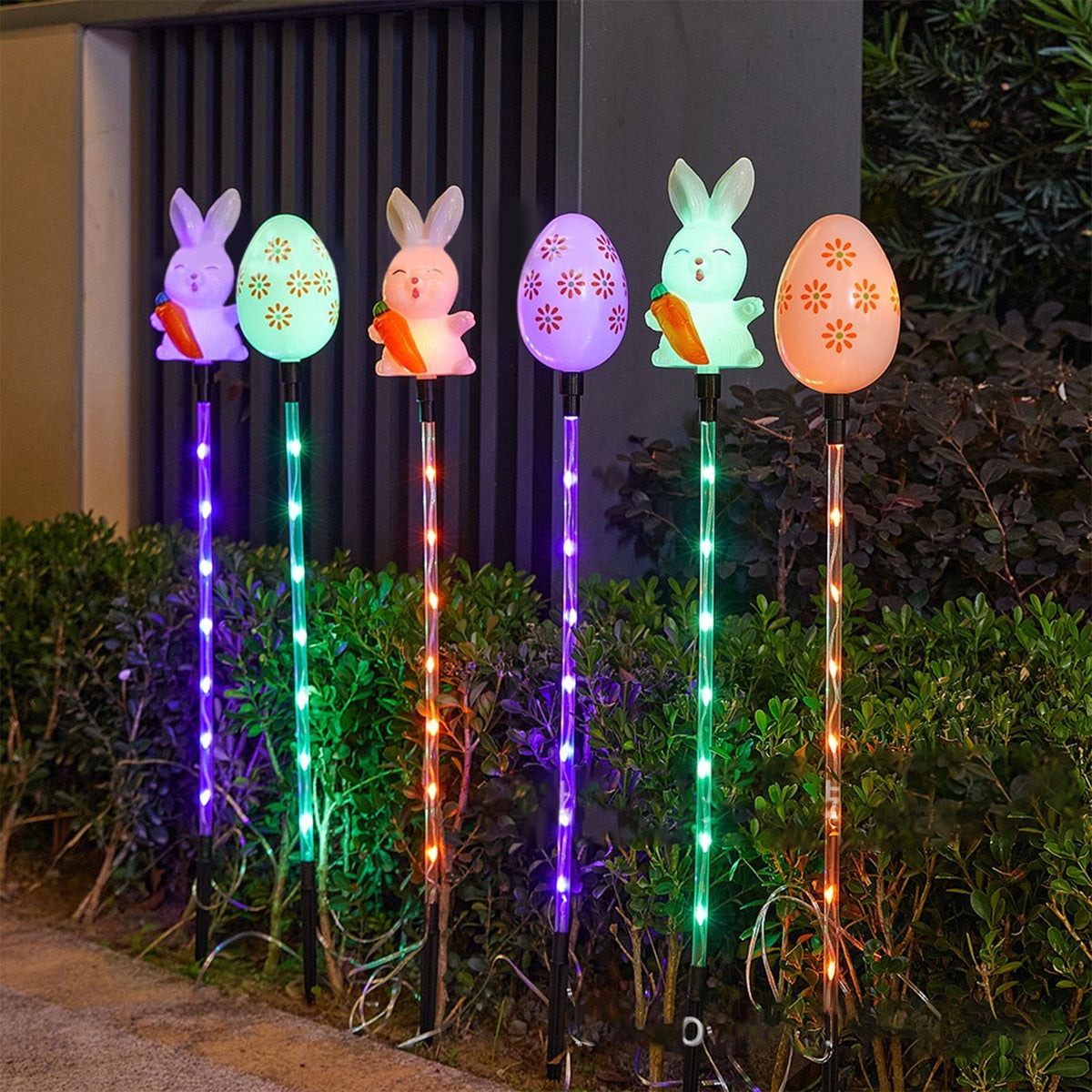 XGFHYJEH Easter Lighted Window Decorations, Easter Egg Lights, Easter Lights, Egg String Lights, Easter Decorations Indoors, Easter Hanging Decoration
